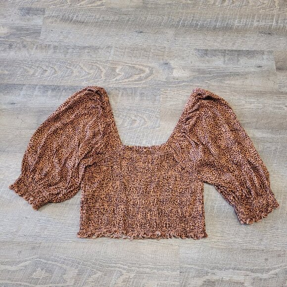 NWT URBAN OUTFITTERS | Giselle Smocked Crop Top | Sz. M - Picture 7 of 7